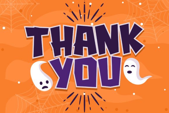 Comic Halloween Font PNG with transparent background - Preview 5