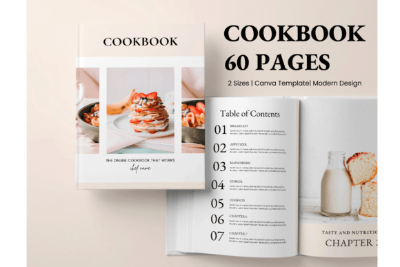 Cookbook Template | Recipe Book Template