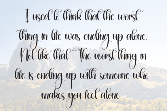 Cottagecore Font - Preview 5