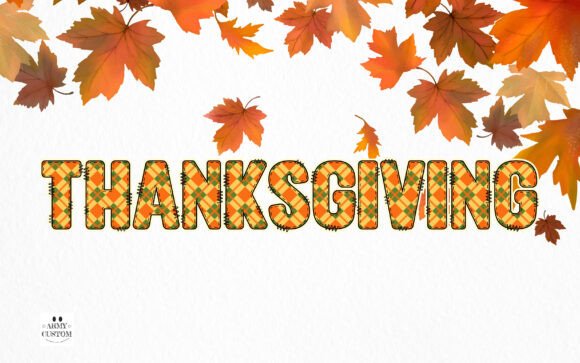 Fall Plaid Army Font - Preview 2