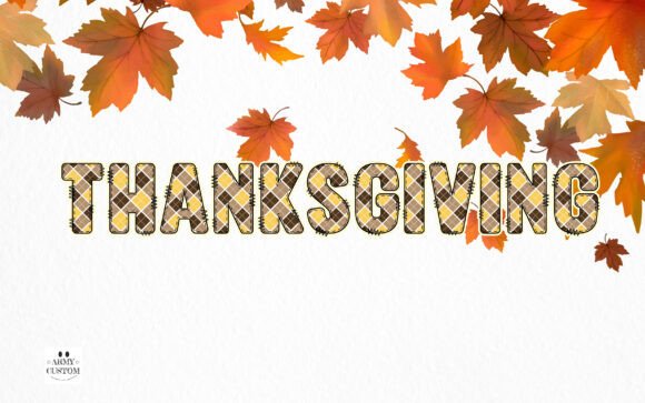 Fall Plaid Army Font - Preview 2