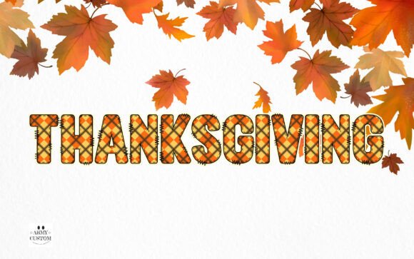 Fall Plaid Army Font - Preview 2