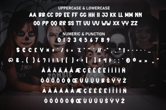 Family Spooky Font - Preview 6
