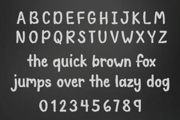Foggy Cemetery Font - Preview 1