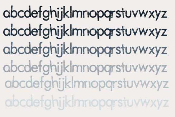 Frank's Friends Distressed Font - Preview 6