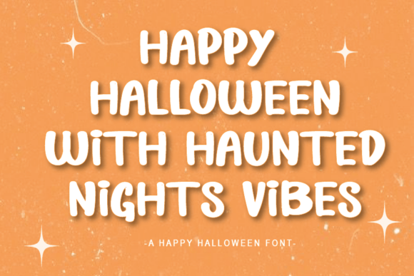 Happy Halloween Font - Preview 1