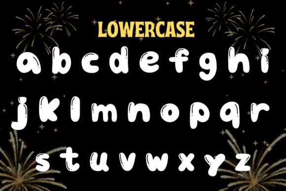 Happy New Year Font - Preview 2
