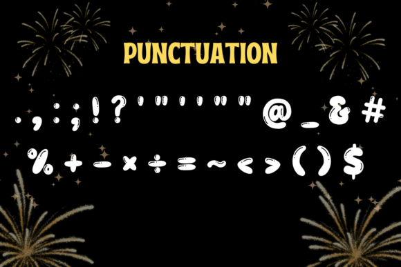 Happy New Year Font - Preview 4