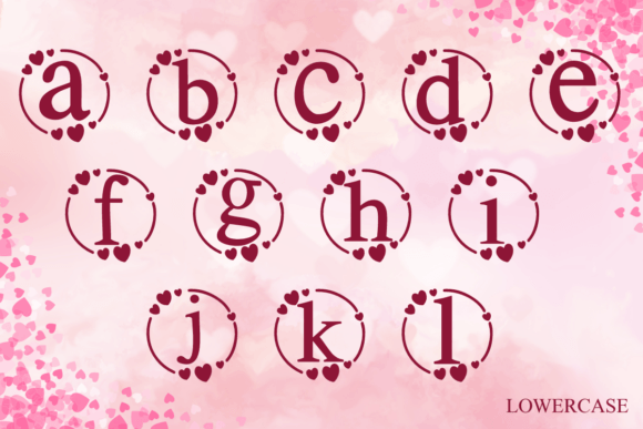 Heart Wedding Font - Preview 3