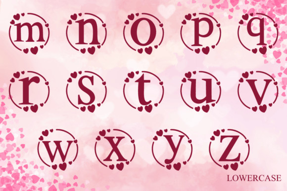 Heart Wedding Font - Preview 4