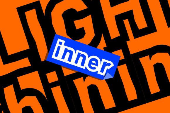 Inner Font PNG with transparent background - Preview 2