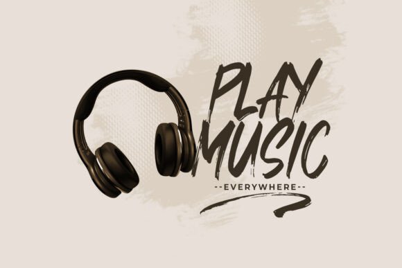 Jackbrush Font PNG with transparent background - Preview 1