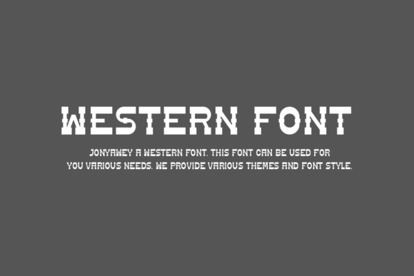Jonyawey Font PNG with transparent background - Preview 1