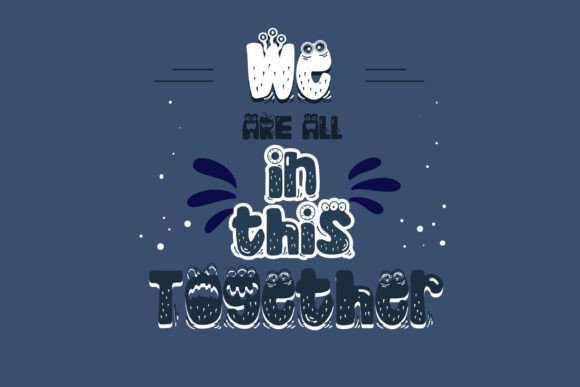 Monster Mouth Most Font PNG with transparent background - Preview 5