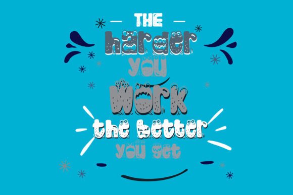 Monster Mouth Most Font PNG with transparent background - Preview 6