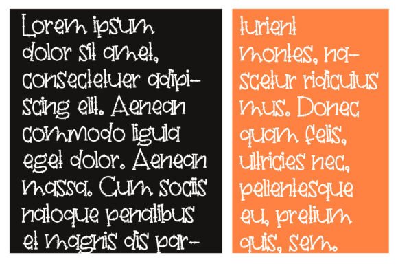 Radical Monster Font PNG with transparent background - Preview 2