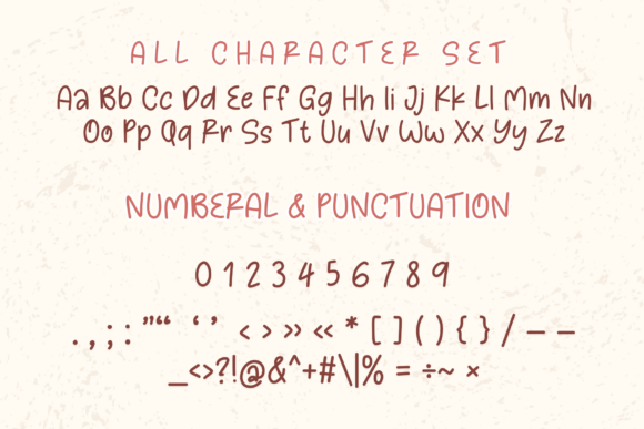 Santa Mama Font PNG with transparent background - Preview 4