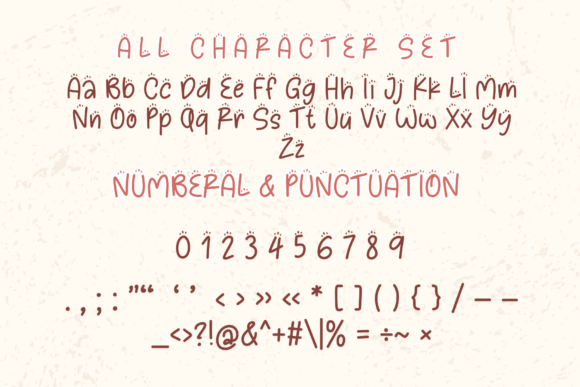 Santa Mama Font PNG with transparent background - Preview 5