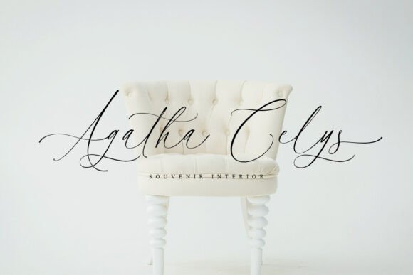 Sentiny Lovelyn Font PNG with transparent background - Preview 1