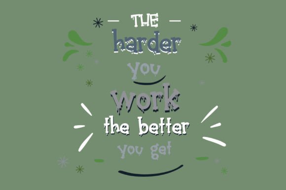 Snogitty Snot Font PNG with transparent background - Preview 5