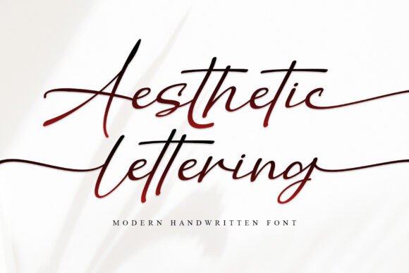 Aesthetic Lettering Font - Lettering Fonts Aesthetic
