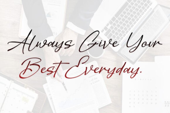 Aesthetic Lettering Font - Preview 2