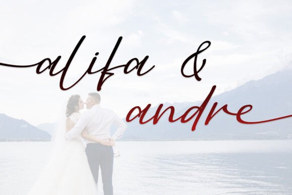 Aesthetic Lettering Font - Preview 3