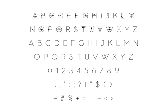 Ancient Font - Preview 1