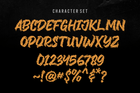 Black Fire Font - Preview 4