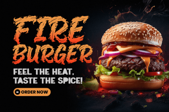 Black Fire Font - Preview 5