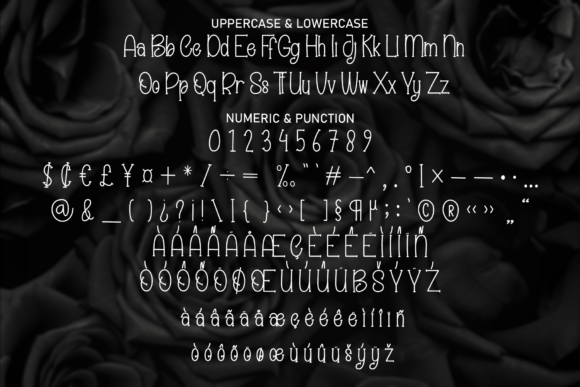 Black Rose Font - Preview 6