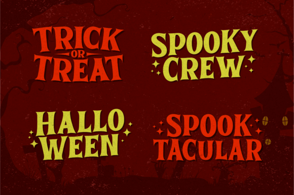 Brave Ghost Font - Preview 1