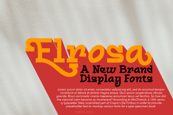 Elrosa Font - Preview 2