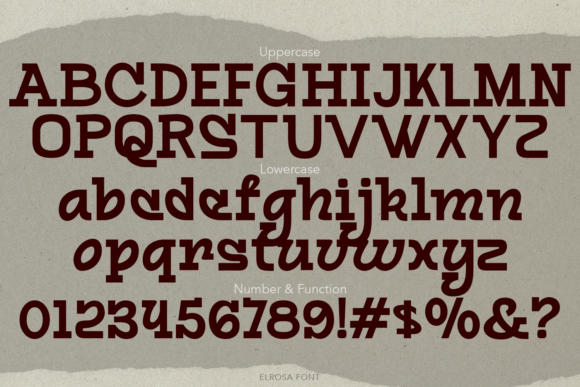 Elrosa Font - Preview 4