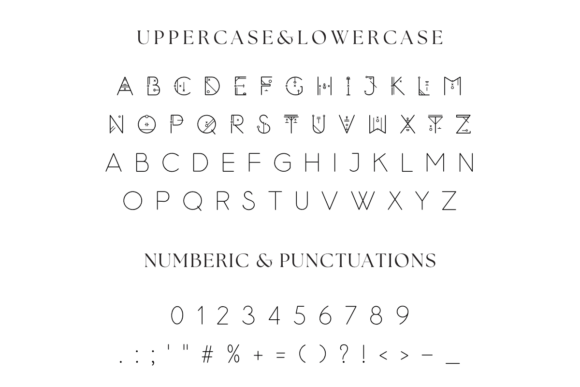 Geomech Font - Preview 1