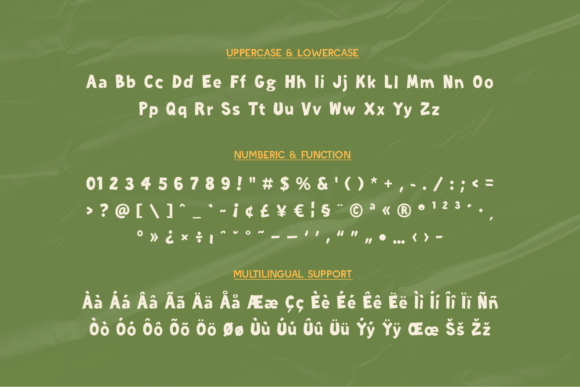 Gozirabe Font - Preview 1