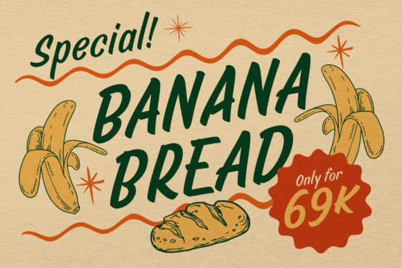 Kanoz Brush Font PNG with transparent background - Preview 3