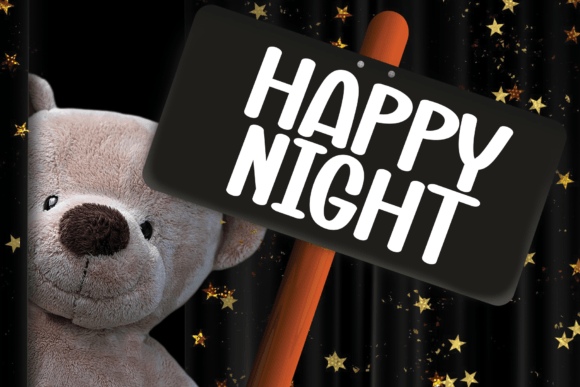 Nightclub Font font preview - 3