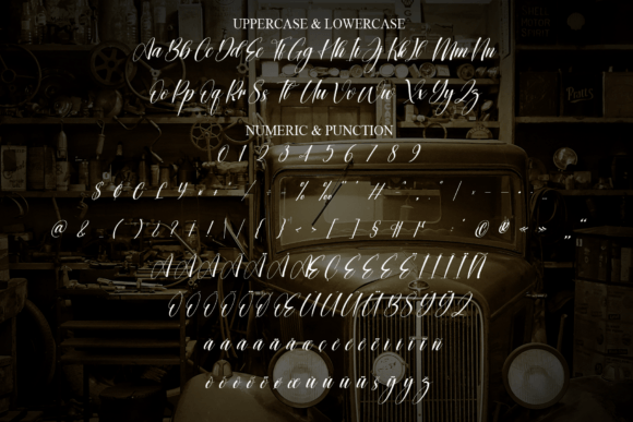 Antique Font - Preview 6