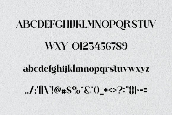 Aqinsi Font - Preview 3