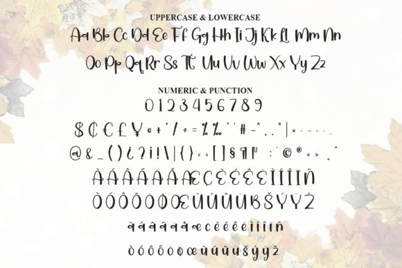Autumn Font - Preview 6