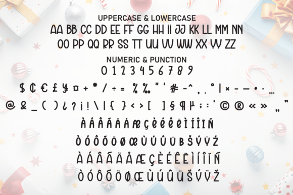 Christmas Birthday Font - Preview 6