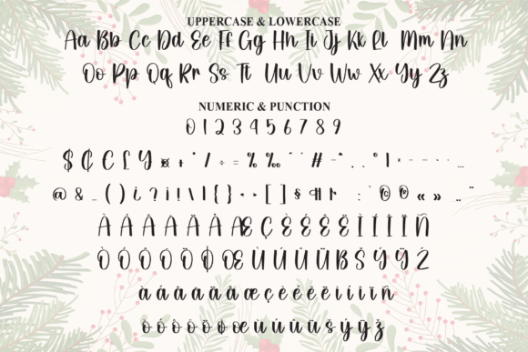 Christmas September Font - Preview 6