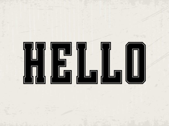 College Font - Preview 3
