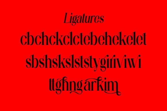 Dark Time Font - Preview 3