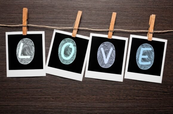 Fingerprints Font PNG with transparent background - Preview 2