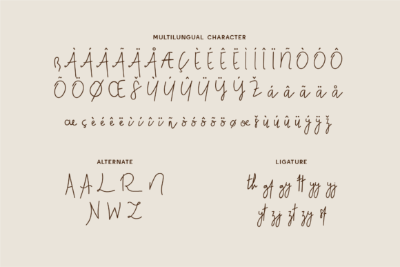 Geryth Font - Preview 2