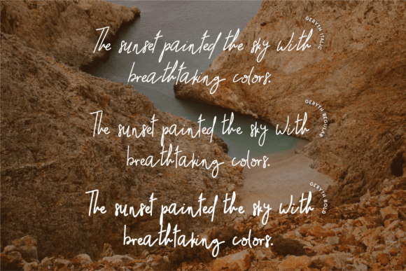 Geryth Font - Preview 6