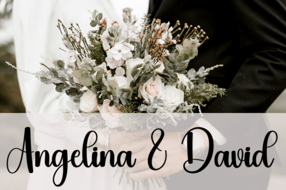 Hello Wedding Font - Preview 4
