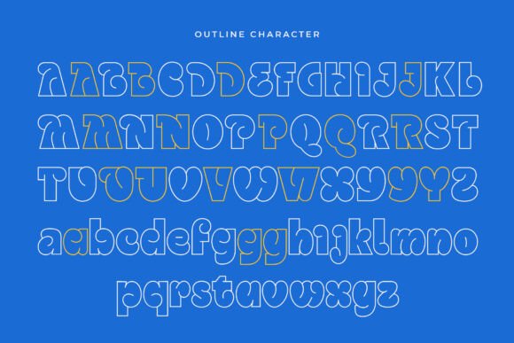 Kinder Ground Font PNG with transparent background - Preview 2